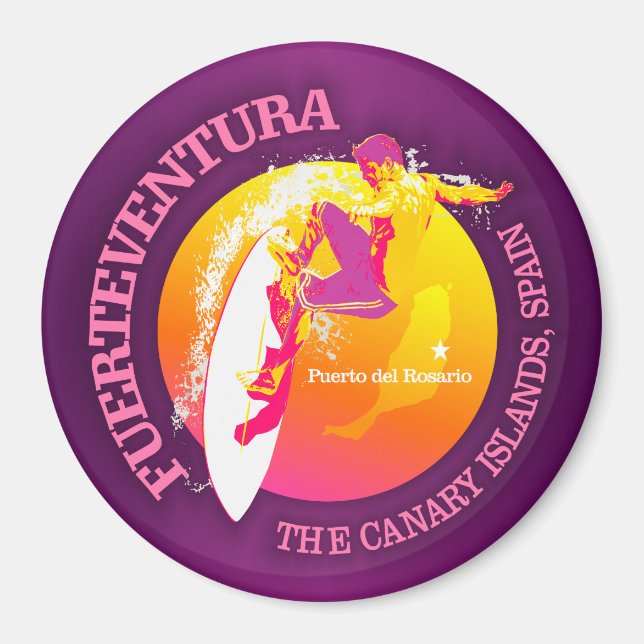 Surf Fuerteventura Magnet (Front)