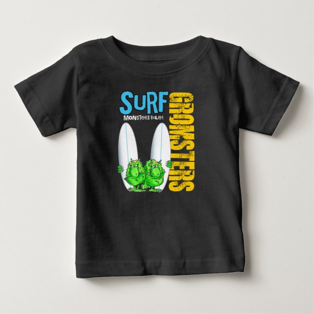 surf Gromster Baby T-Shirt (Front)