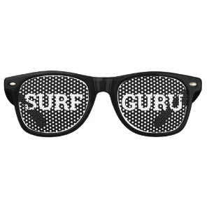 SURF GURU retro Shades / Fun Party Sunglasses