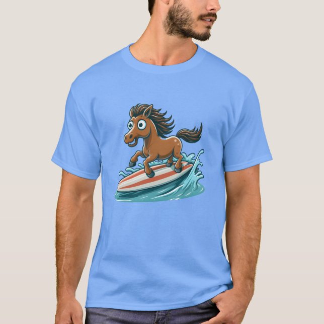 Surf Horse gift T-Shirt (Front)
