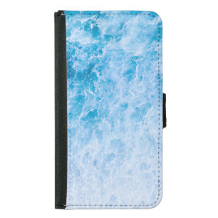 Surf-Inspired Ocean Waves Seascape Samsung Galaxy S5 Wallet Case