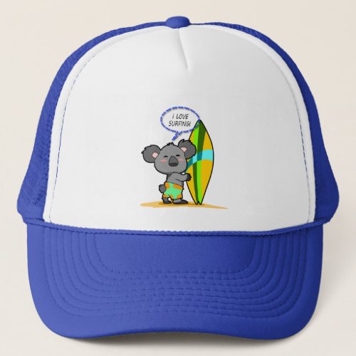 Surf Koala Bear Cap