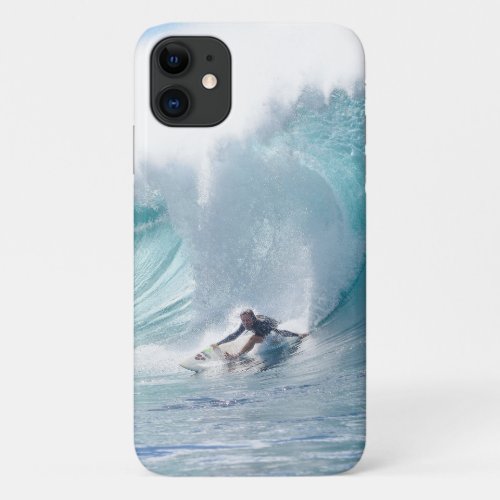 Surf Legend Rochelle Ballard Surfing Hawaiian Wave iPhone 11 Case