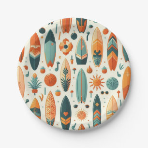 Surf Life Paper Plates