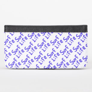 surf life spray painted on any color Thunder_Cove  iPhone X Wallet Case