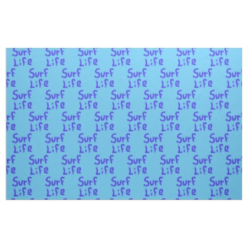 surf life Thunder_Cove blue beach Fabric