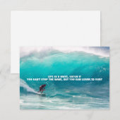 Surf Life with quote (Front/Back)
