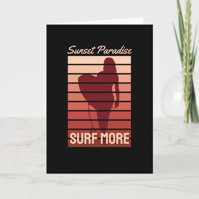 Surf More Card (Front)
