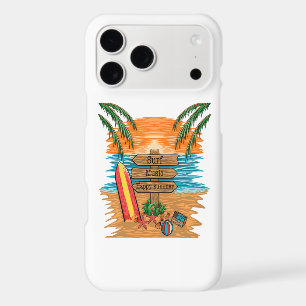 surf music happy summer iPhone 17 pro max case