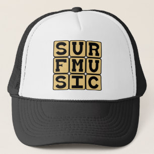 Surf Music, Music Genre Trucker Hat