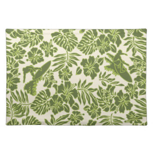 Surf Pareau Hawaiian Dinner Placemats