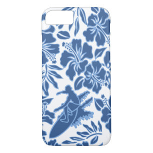 Surf Pareau Hawaiian Hibiscus Surfing iPhone 8/7 Case