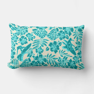 Surf Pareau Hawaiian Reversible Lumbar Pillow