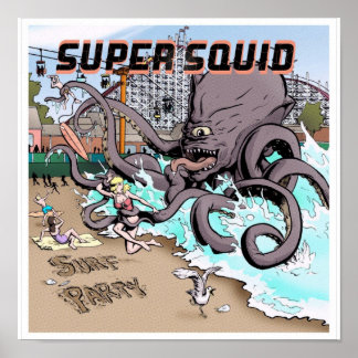 Surf Party Poster 12x12