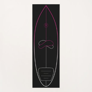 Surf-Pop-Up training mat Yogamatte pink