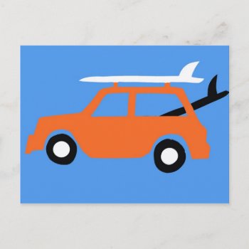 Surf Postcard by TSlaughterStudio at Zazzle