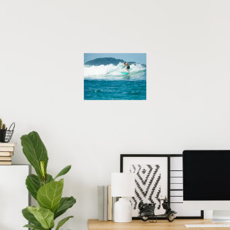 Surf Poster, Wall Art, Surfing Print Printable