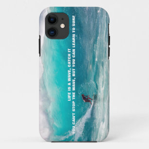 SURF QUOTE iPhone 11 CASE