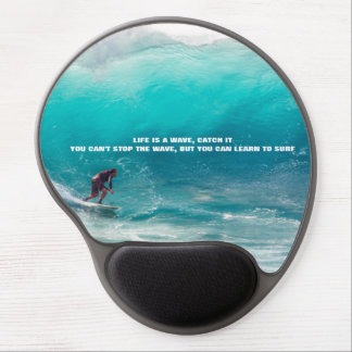 SURF QUOTE GEL MOUSE PAD