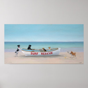 Surf Rescue Poster