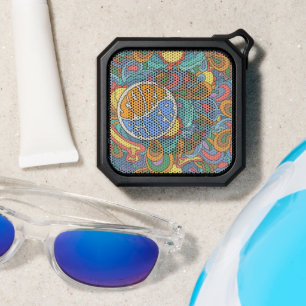 Surf Rider Pattern Bluetooth Speaker