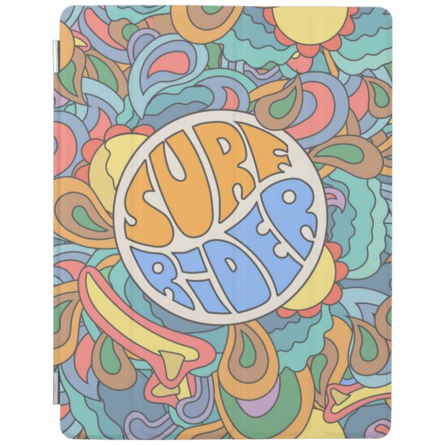 Surf Rider Pattern iPad Smart Cover (Front)