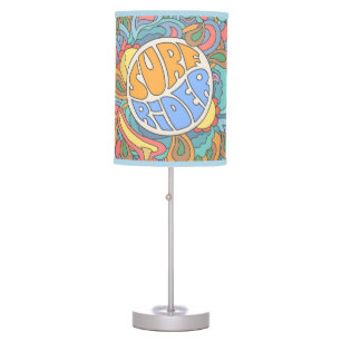 Surf Rider Pattern Table Lamp