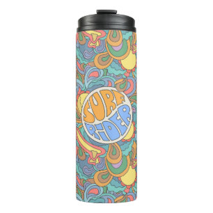 Surf Rider Pattern Thermal Tumbler