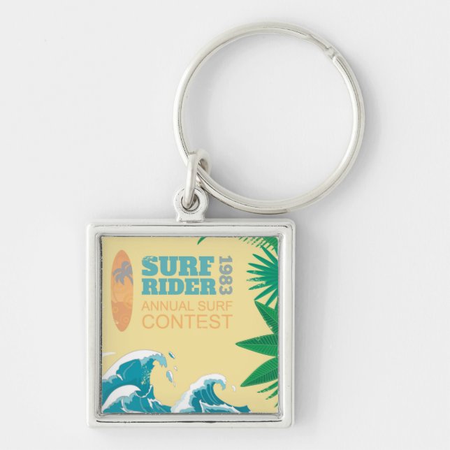 Surf Rider Surf Contest |1983 Keychain (Front)