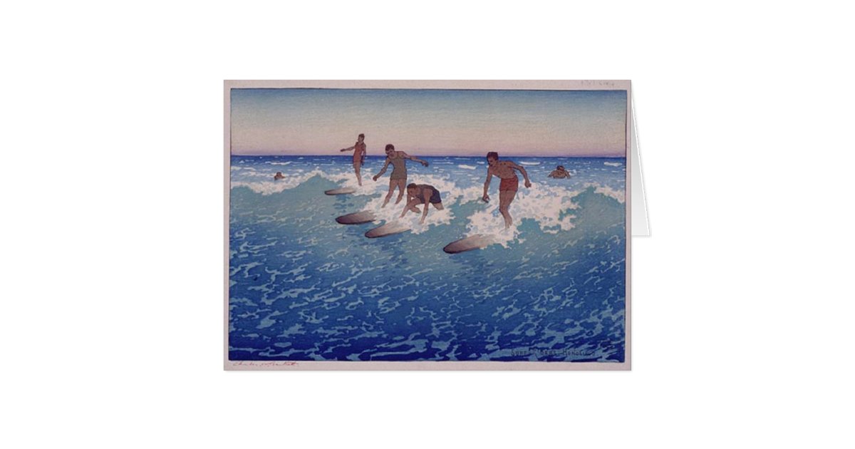  Custom Face Portrait Photo Surfing Aloha Beach Blue