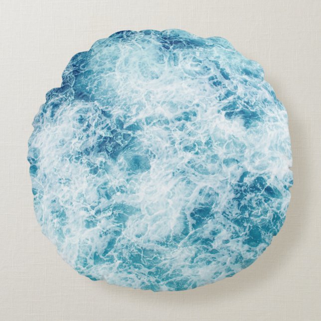 Surf Round Pillow (Front)