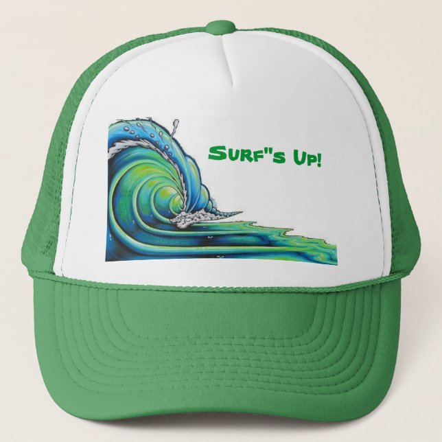 Surf"s Up! Trucker Hat (Front)