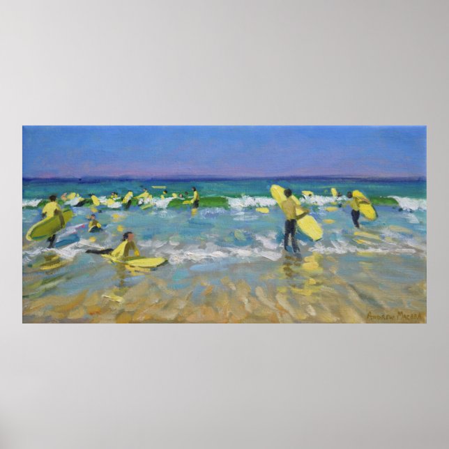 Surf School at St. Ives Poster (Front)