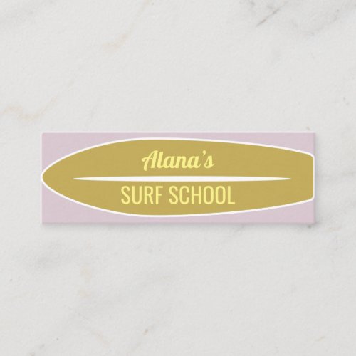 Surf School Business Card