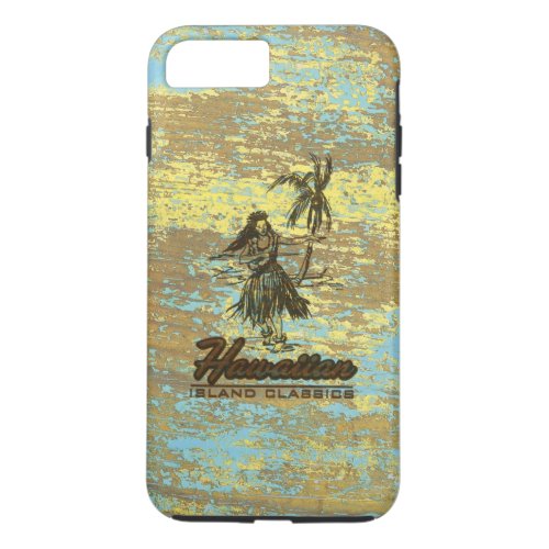 Surf Shack Hawaiian Faux Wood iPhone 8 Plus7 Plus Case