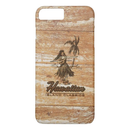 Surf Shack Hawaiian Faux Wood iPhone 8 Plus7 Plus Case