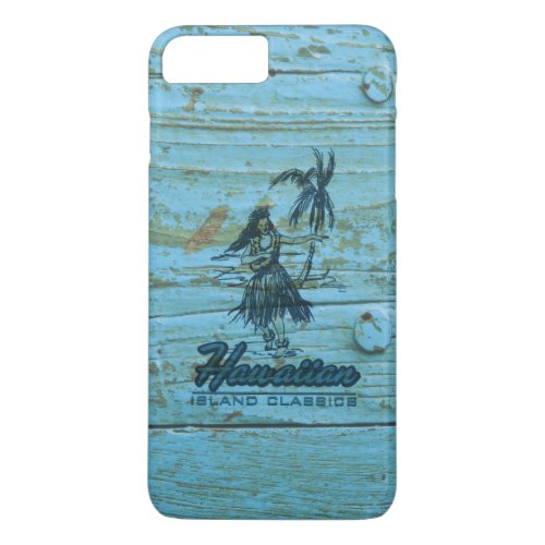 Surf Shack Hawaiian Faux Wood iPhone 8 Plus7 Plus Case