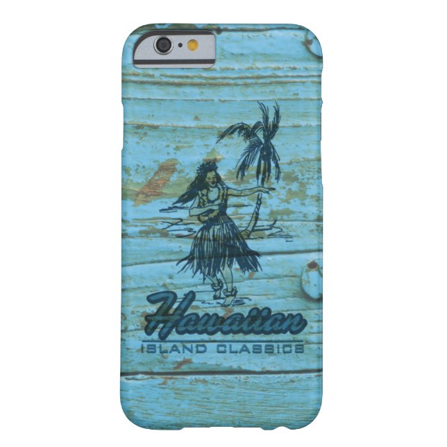 Surf Shack Hawaiian Faux Wood Case-Mate iPhone Case (Back)