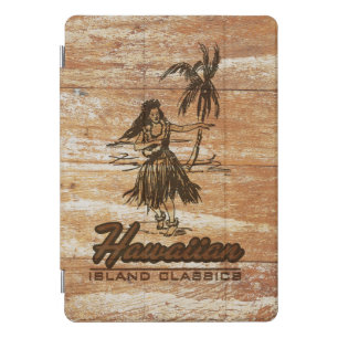 Surf Shack Hawaiian Faux Wood iPad Pro Cover