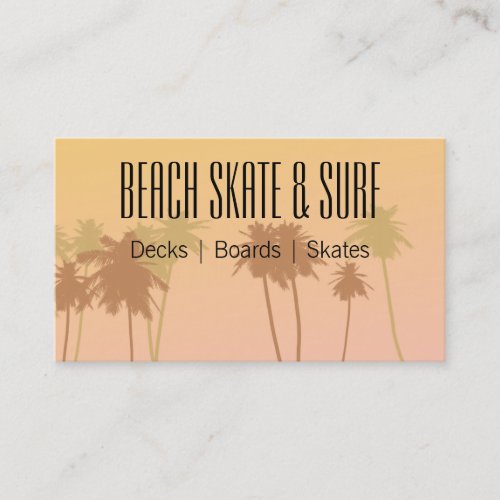 Surf Shop Business Card