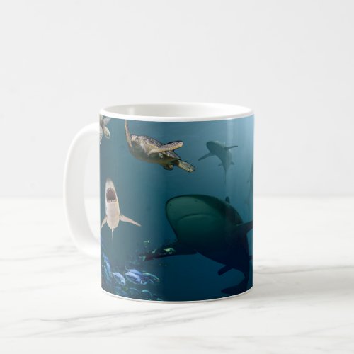 Surf Shop Shark Bait Coffee Mug