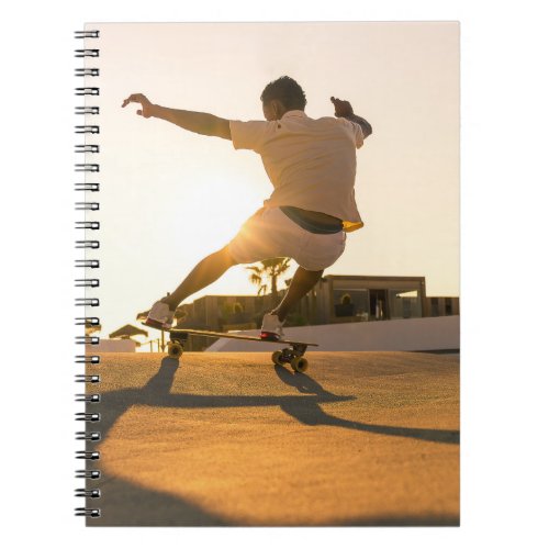 Surf skater training surfing moves notebook