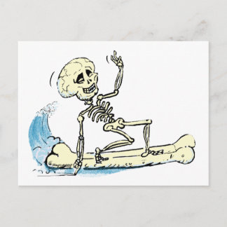 suRf SkELEtOn Postcard
