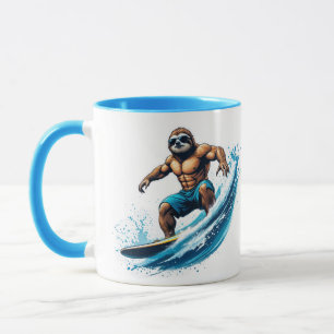 Surf Sloth Mug