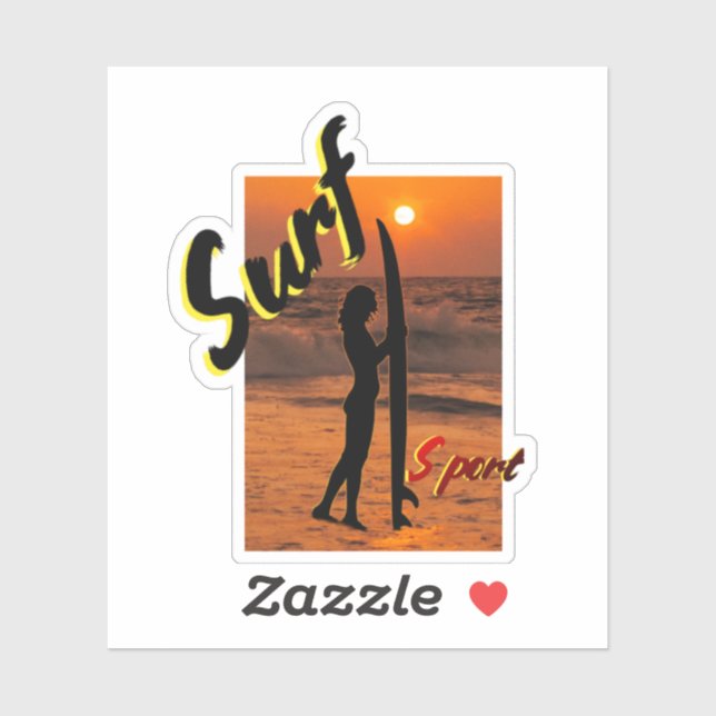 SURF STICKER (Sheet)