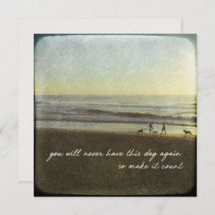 SURF STROLL 5.25 x 5.25 card