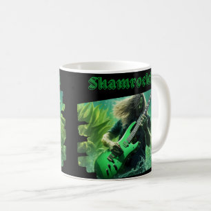 Surf Style Guitar Coffee Mug