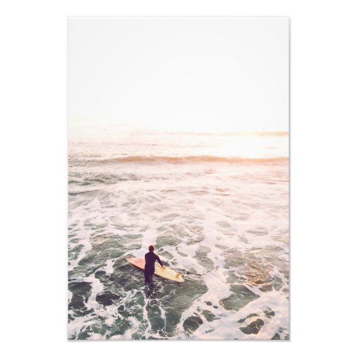 Surf Summer Sunset Photo Print