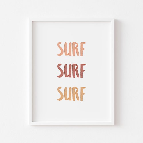 Surf Surf Surf print