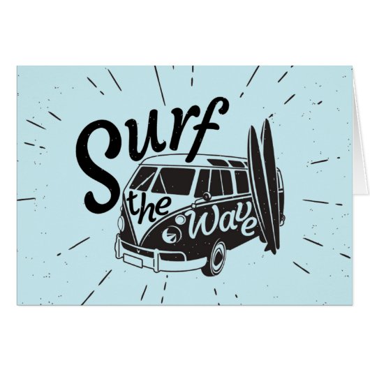 Surf The Wave Cards (Front Horizontal)